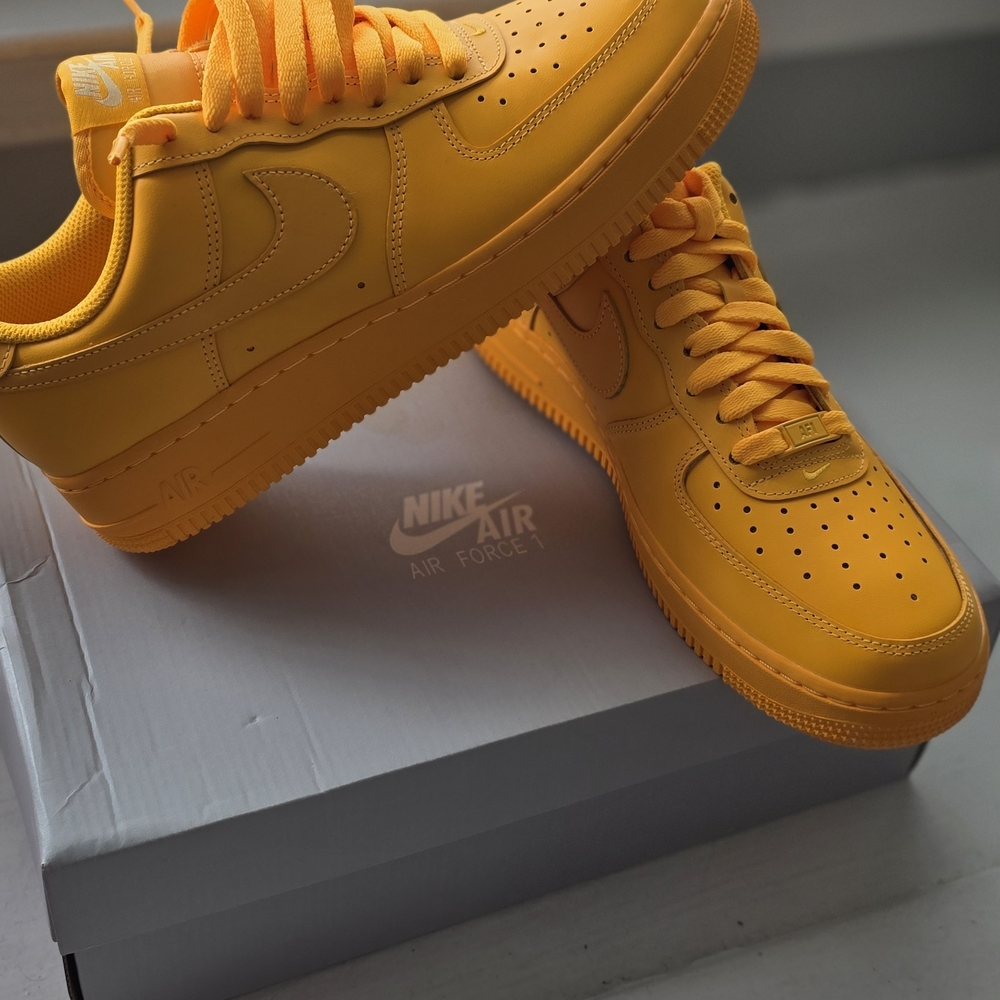 Nike Men’s Air Force 1 Low — Laser Orange Sneakers